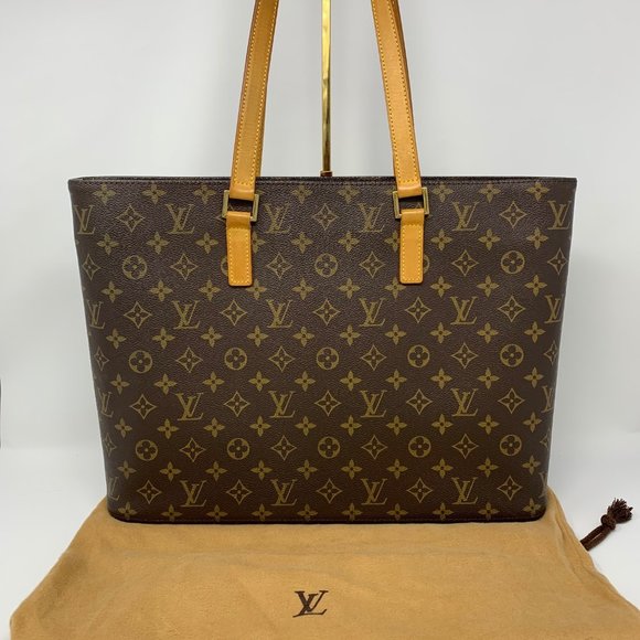Louis Vuitton Handbags - Louis Vuitton Luco Monogram Canvas Large Tote Bag